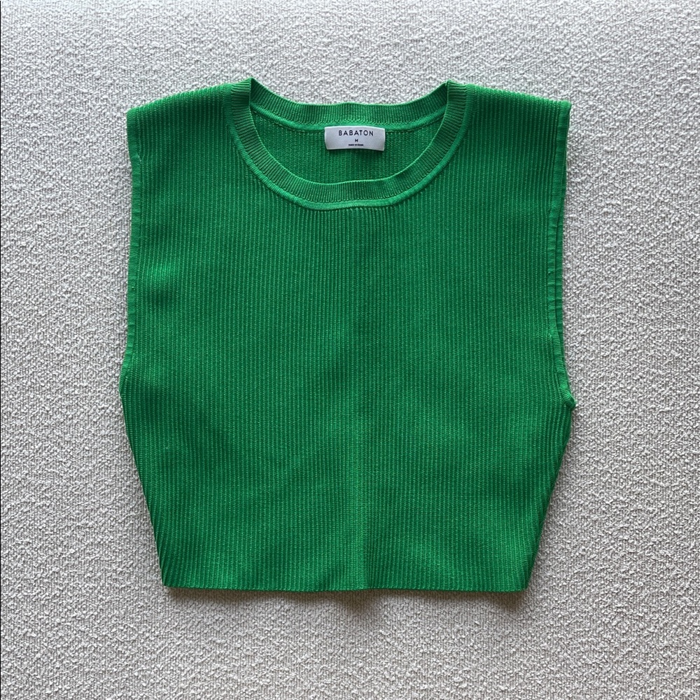 Babaton Emerald Knit Tank